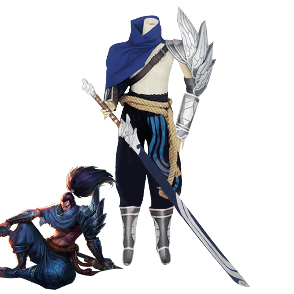 League of Legends Yasuo the Unforgiven Cosplay Costume