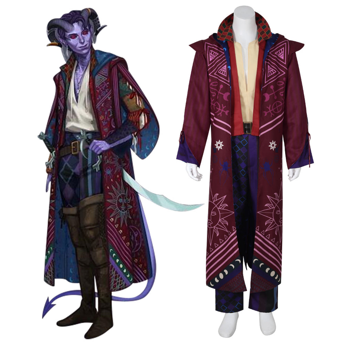 Critical Role Mollymauk Tealeaf Cosplay Costume