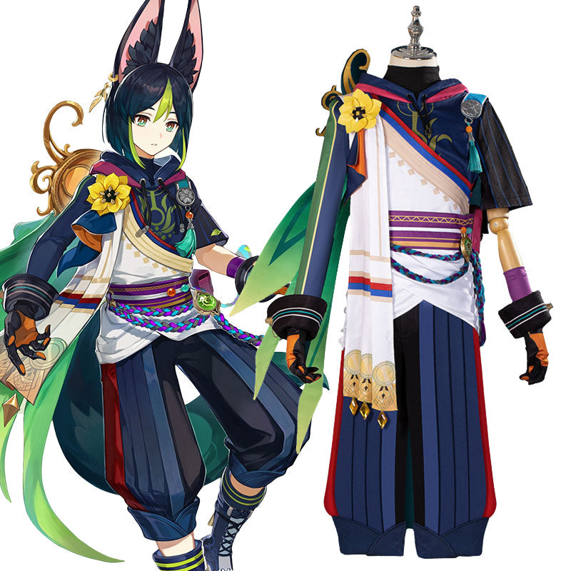 Genshin Impact Tighnari Premium Edition Cosplay Costume