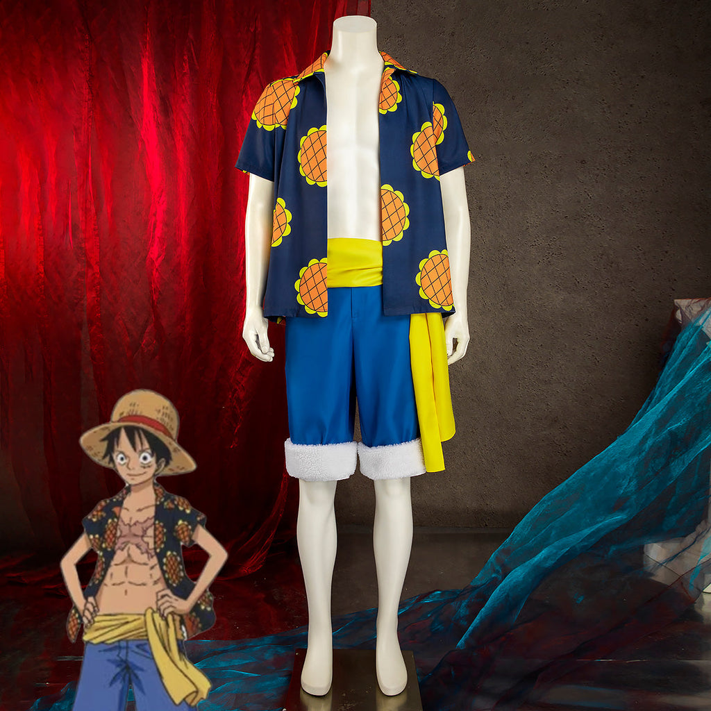 One Piece Lucy Luffy Cosplay Costume