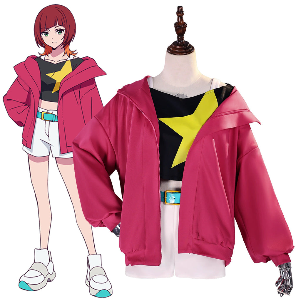 Digimon Beatbreak Reina Sakuya Cosplay Costume
