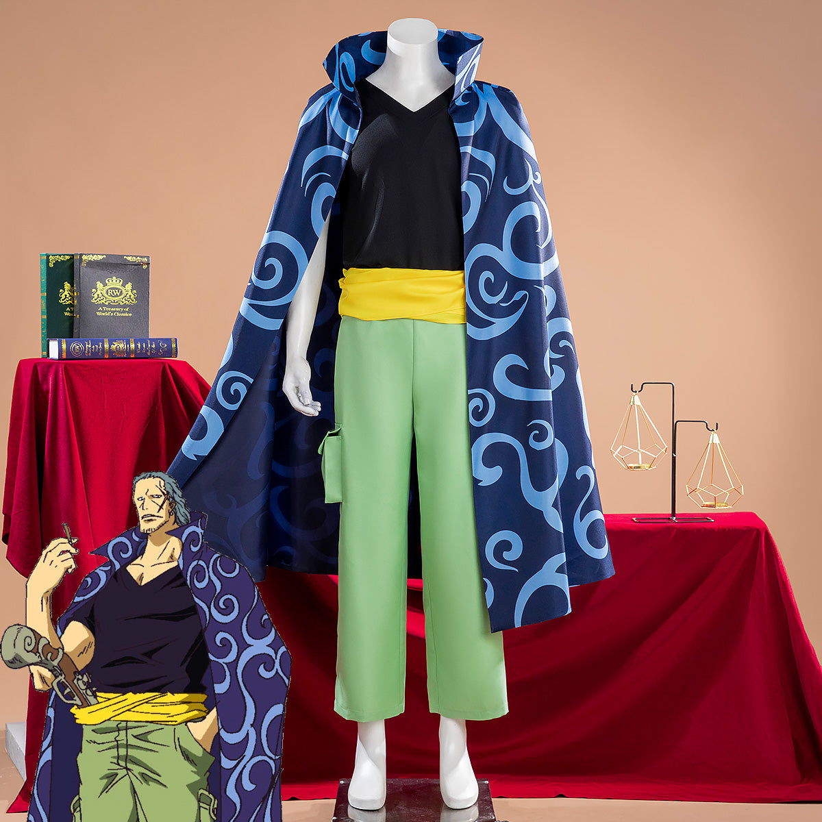 One Piece Benn Beckman Cosplay Costume