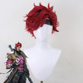 Marvel Rivals Gambit Red Cosplay Wig-No Headband