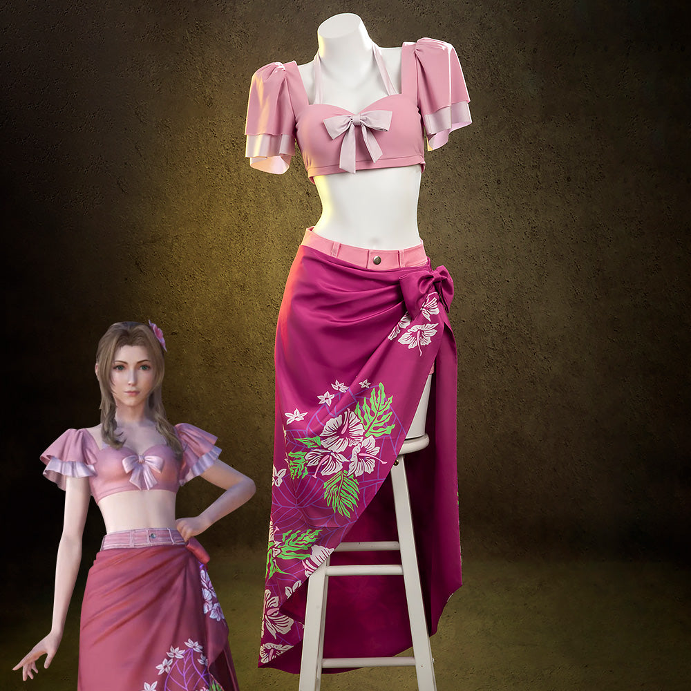 Final Fantasy VII Rebirth Aerith Gainsborough Beachwear Costume