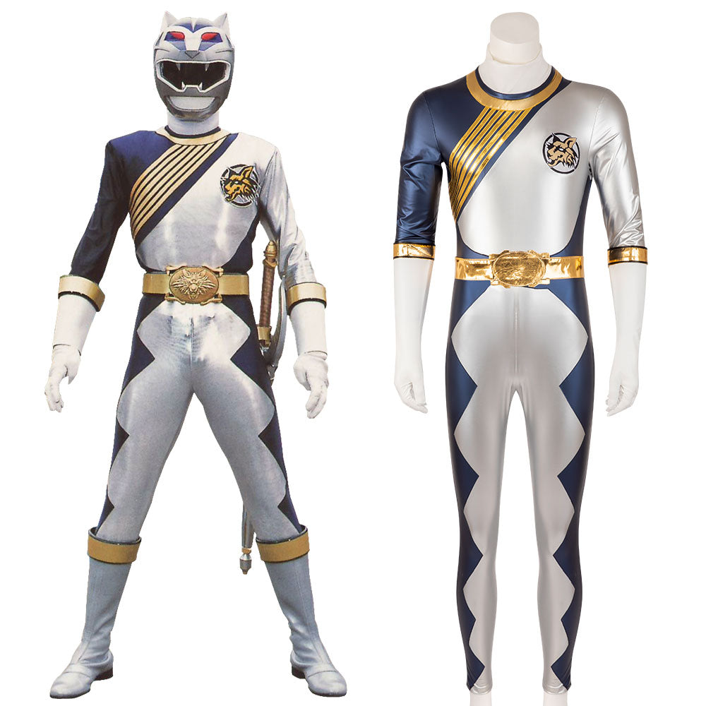 Power Rangers Wild Force Lunar Wild Force Ranger Cosplay Costume