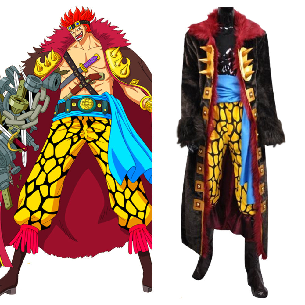 One Piece Eustass Kid Eustass "Captain" Kid Cosplay Costume