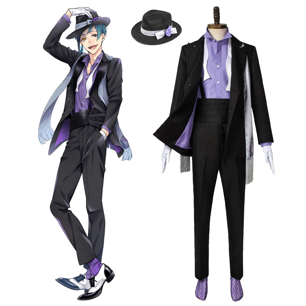 Twisted Wonderland OCTAVINELLE Floyd Leech Cosplay Costume