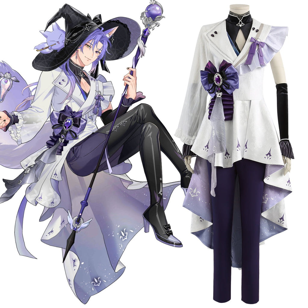 NU:Carnival Kuya Eternal Midnight Amethyst Cosplay Costume