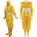 Power Rangers Yellow Ninjetti Ranger Yellow Ninja Ranger Cosplay Costume