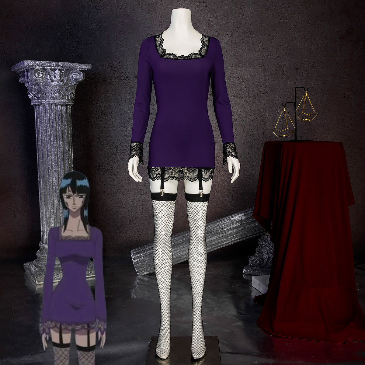 One Piece Nico Robin 4R Edition Cosplay Costume