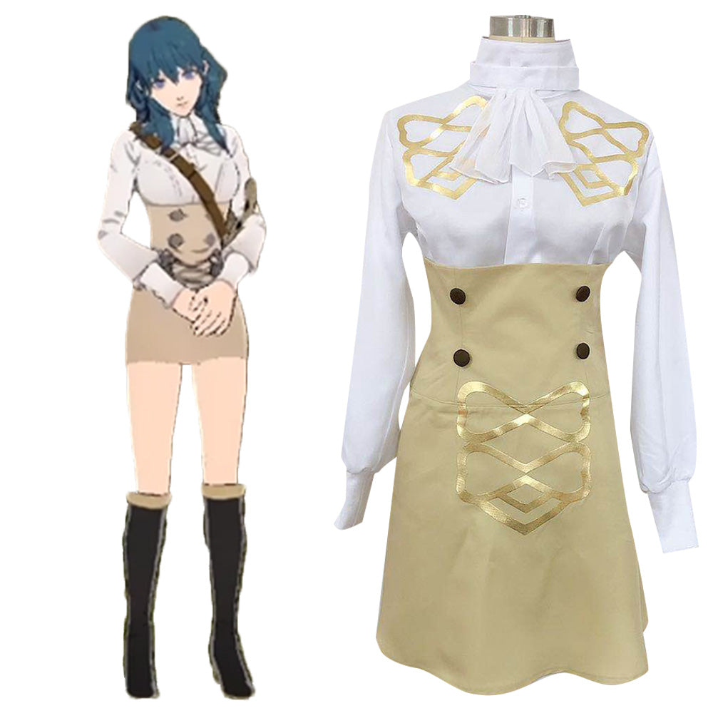 FE Three Houses DLC Byleth Alternate Uniforms Female Summer Wear Cosplay Costume