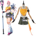 Overwatch 2 x LE SSERAFIM Fearless Mercy Cosplay Costume