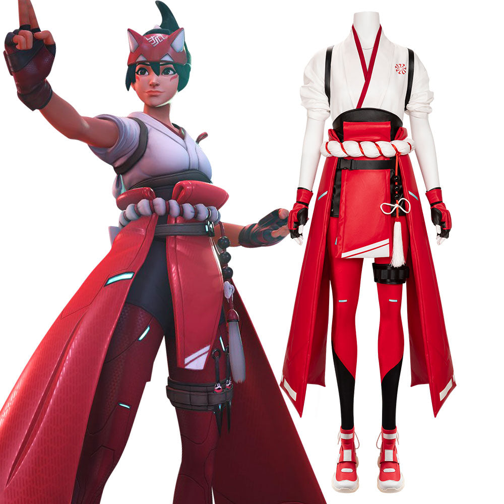 Overwatch 2 OW2 Kiriko Cosplay Costume