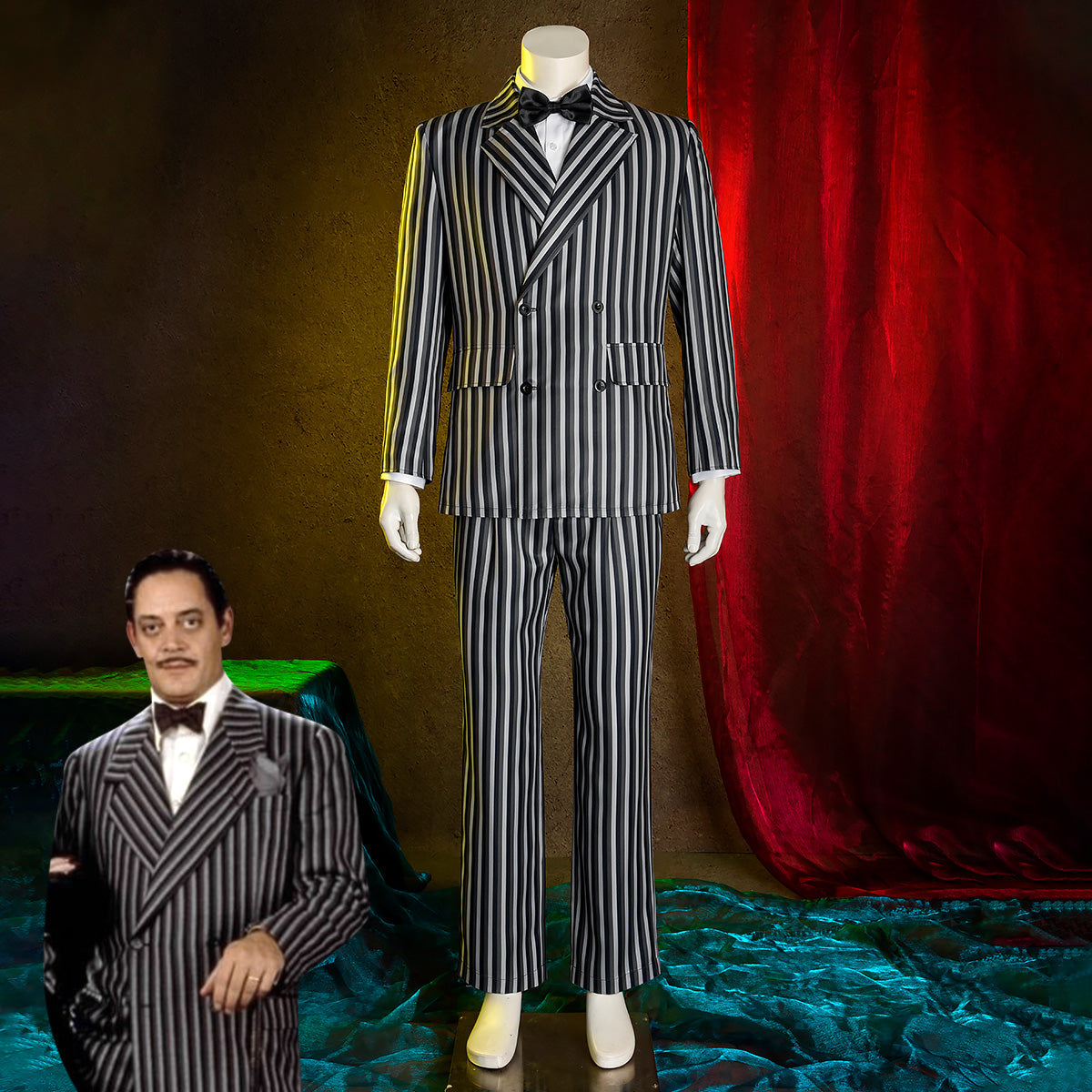 The Addams Family Gomez Addams Cosplay Costume