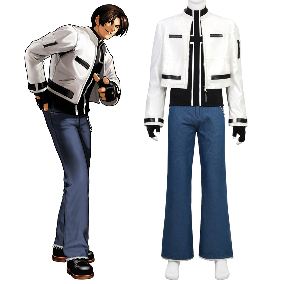 King Of Fighter KOF 99 Kyo Kusanagi Cosplay Costume