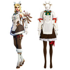 Overwatch 2 Mercy Winter Cosplay Costume