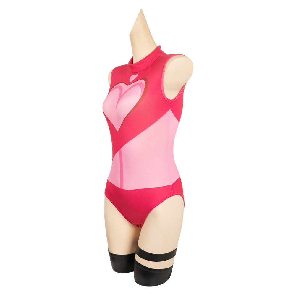 Hazbin Hotel Angel Dust Poison Cosplay Costume