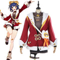 Genshin Impact Lantern Rite 5.3 Version Xiangling New Skin Cosplay Costume