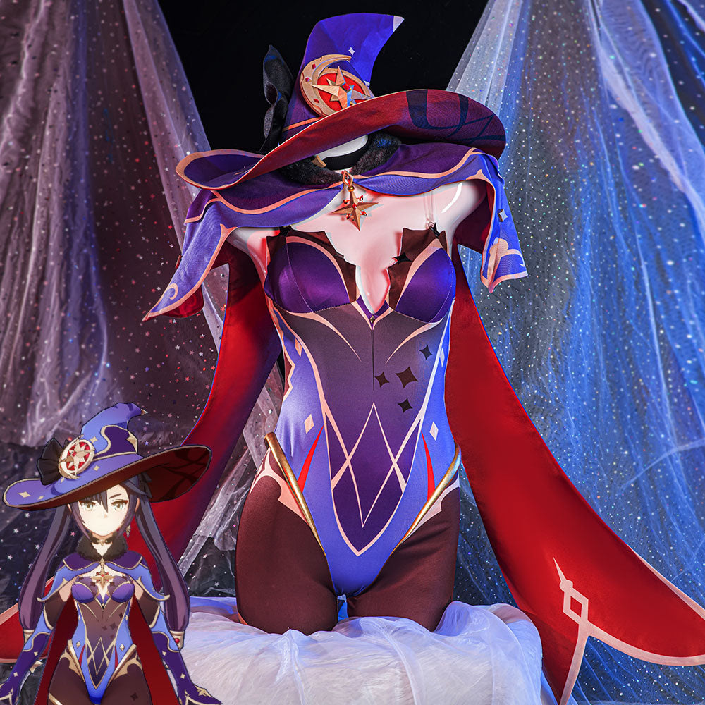 Genshin Impact Mona C Edition Cosplay Costume