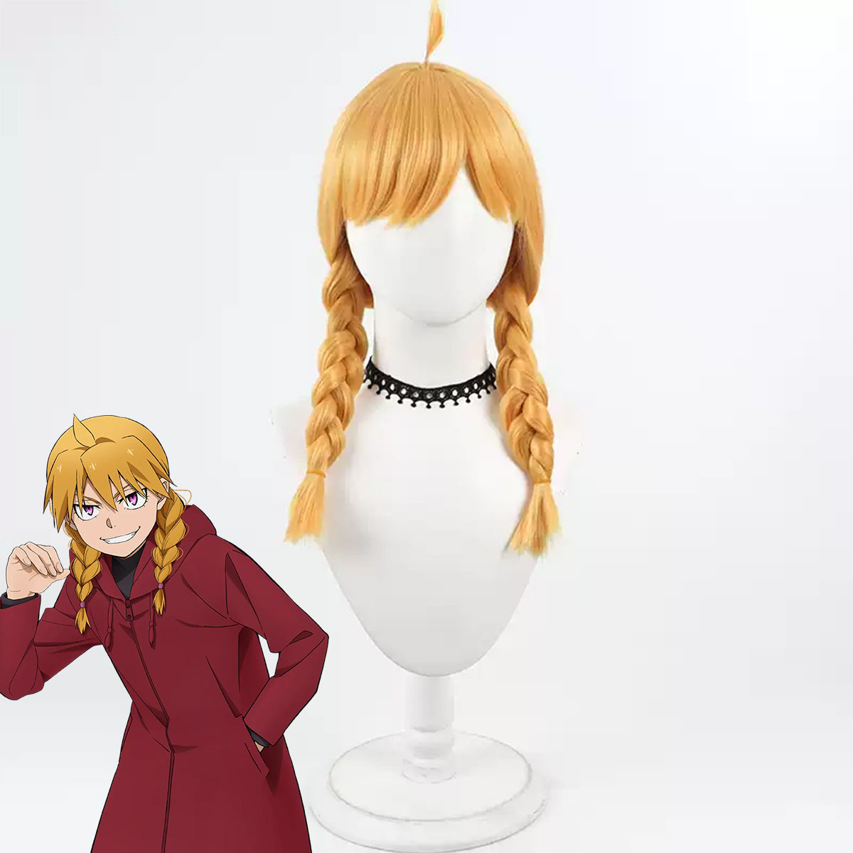 Daemons of the Shadow Realm Yomi No Tsugai Gabu-chan Golden Cosplay Wig