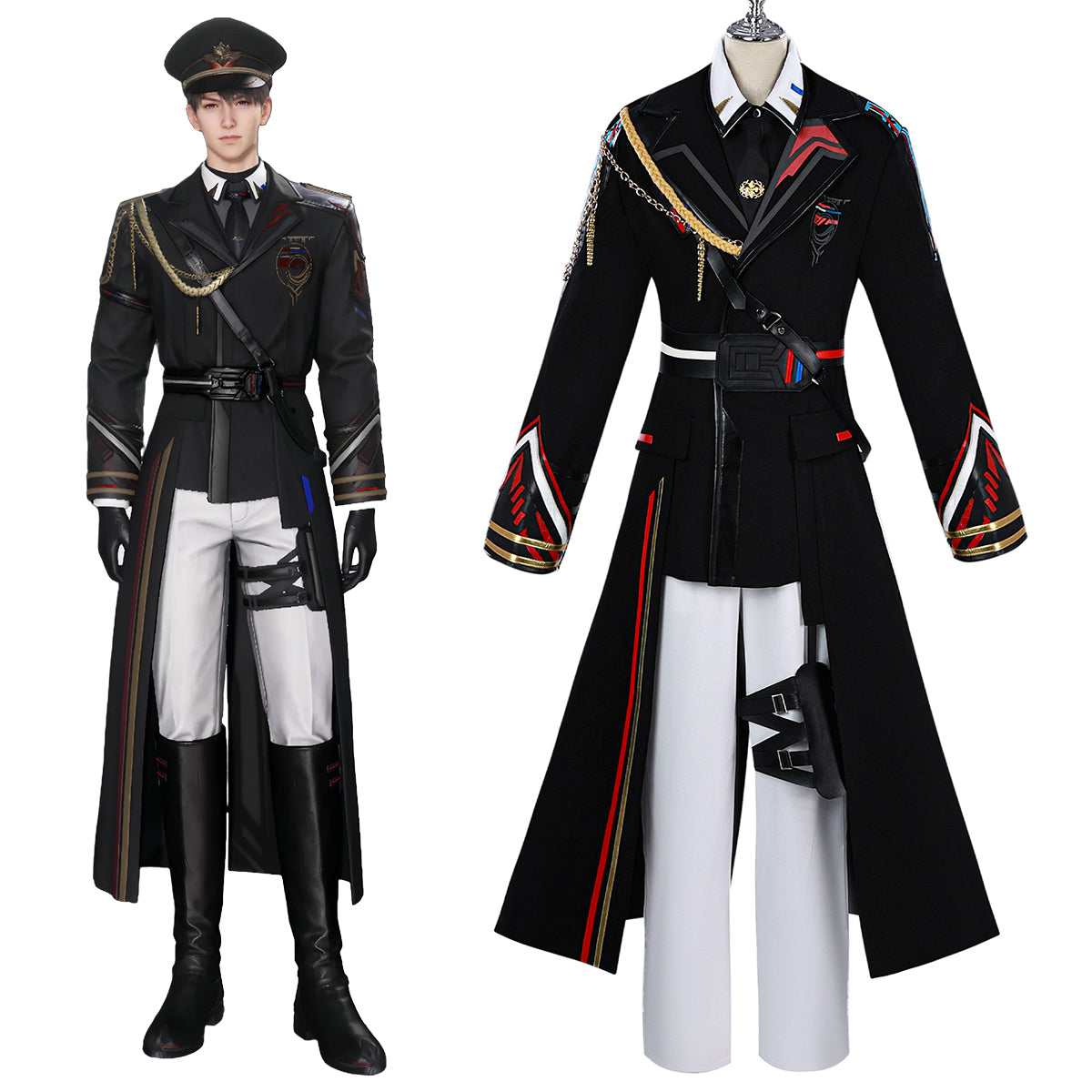 Love and Deepspace Caleb Farspace Colonel Cosplay Costume