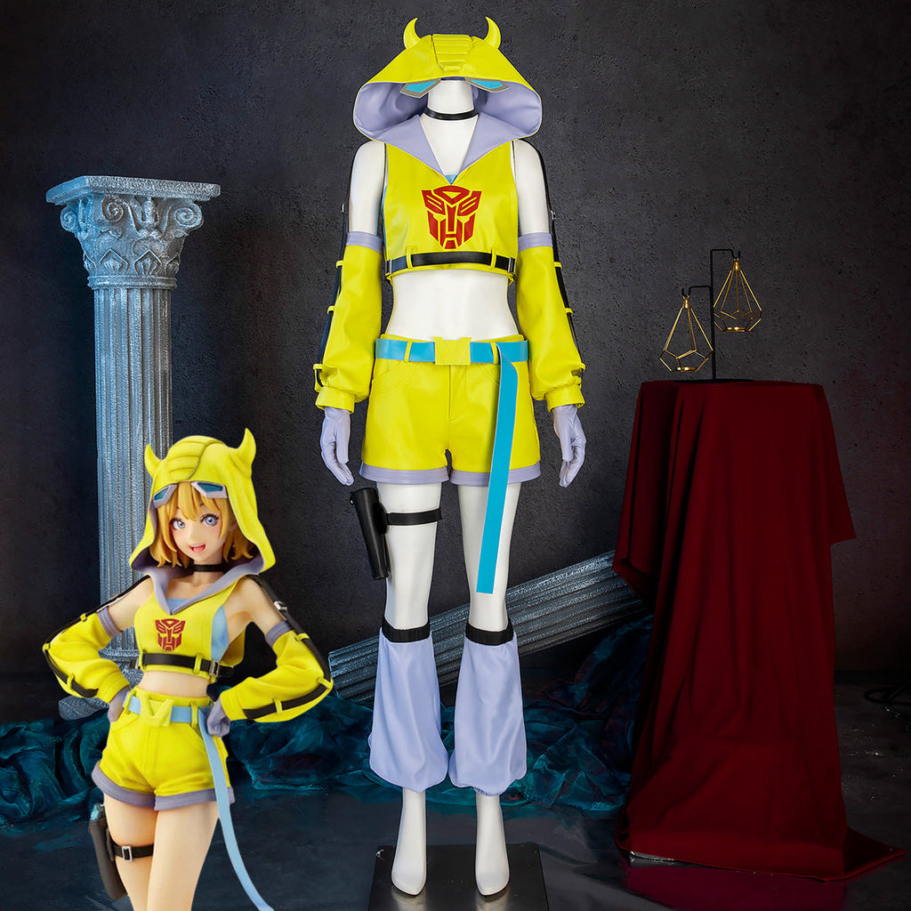 Transformers Bumblebee Female Version Cosplay Costume