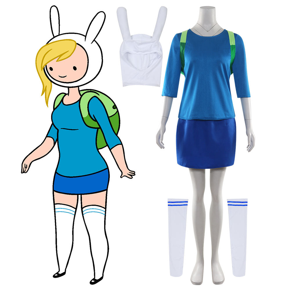 Adventure Time Fionna Cosplay Costume