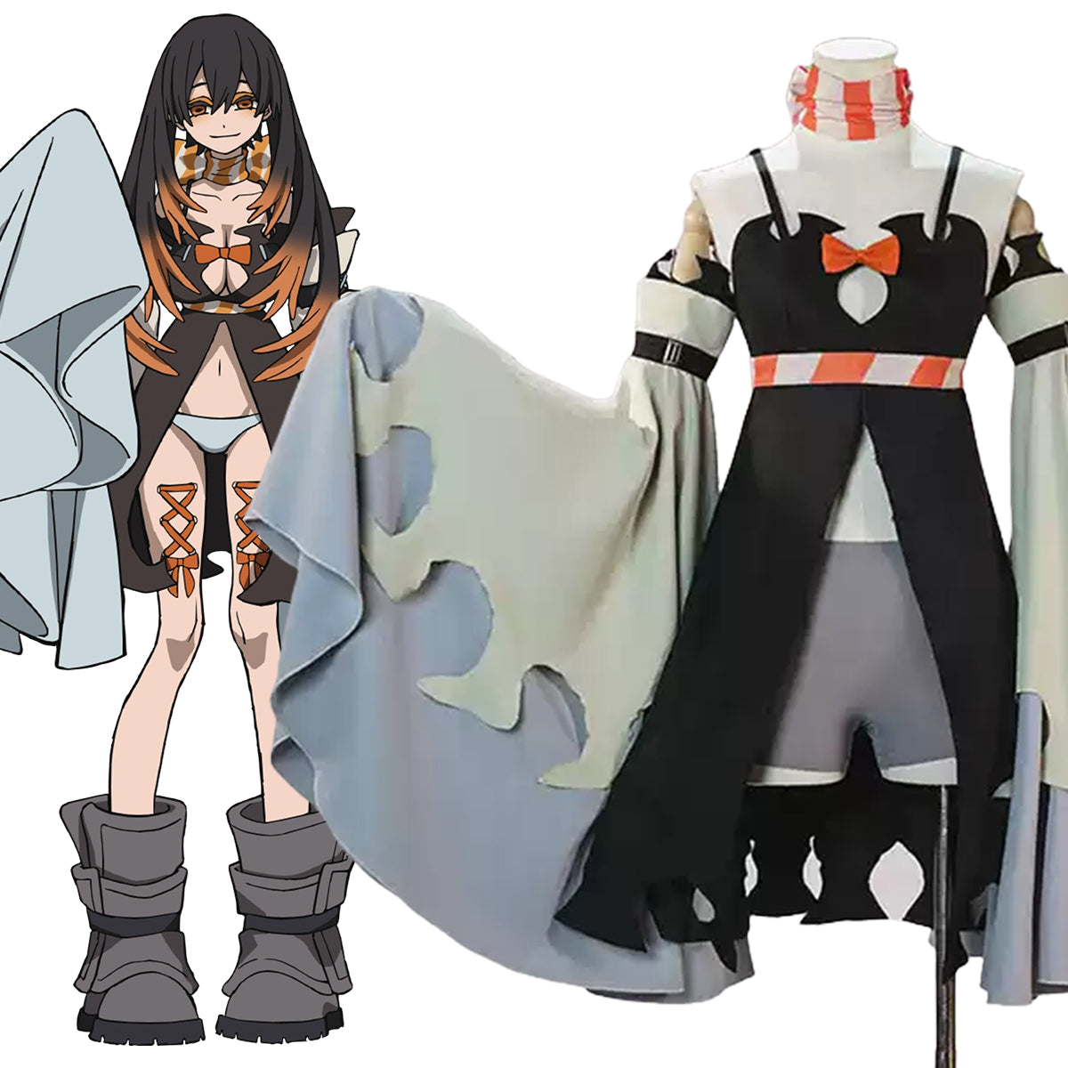 Gachiakuta Amo Empool Cosplay Costume