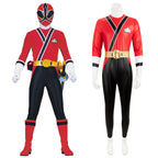 Power Rangers Samurai Red Samurai Ranger Cosplay Costume