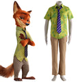 Zootopia Nick Wilde Cosplay Costume