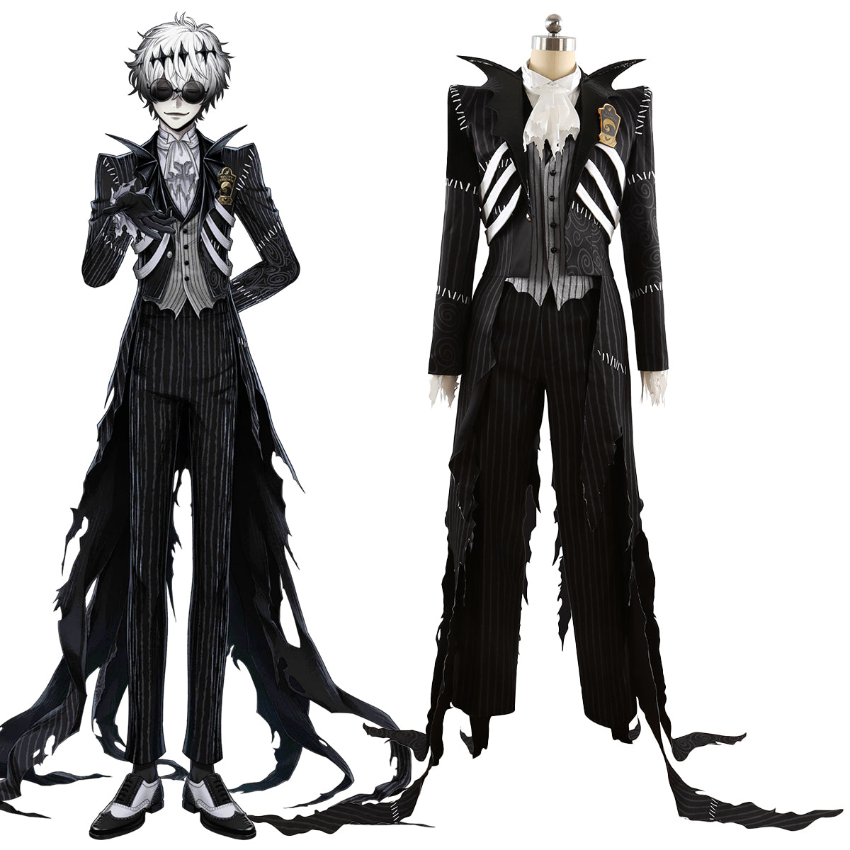 Twisted Wonderland Skully J. Graves Cosplay Costume