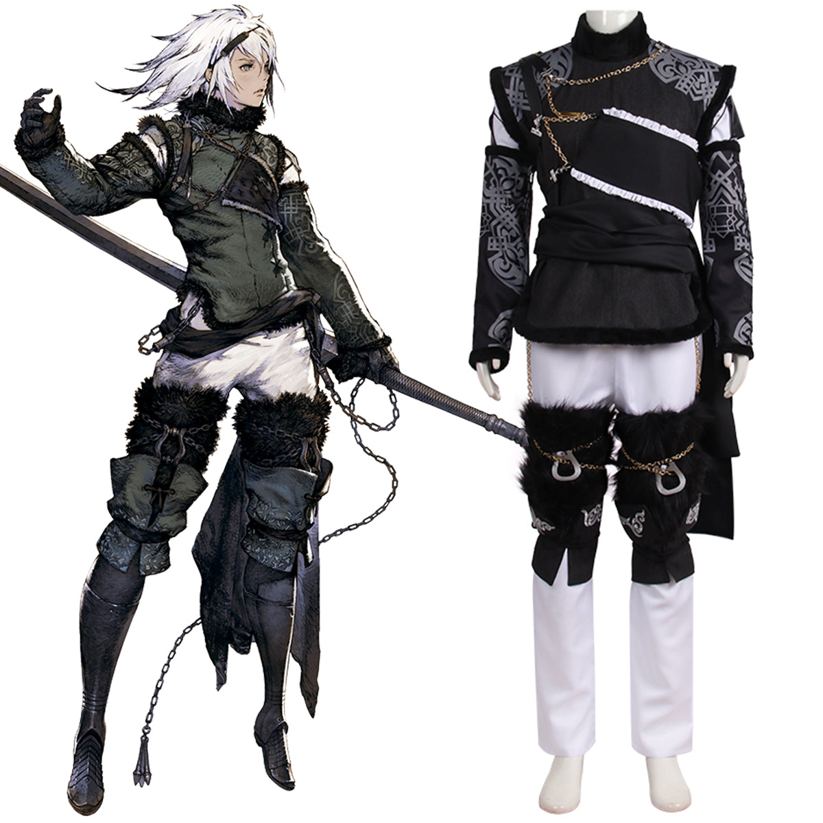 NieR Replicant ver.1.22474487139… Nier Cosplay Costume