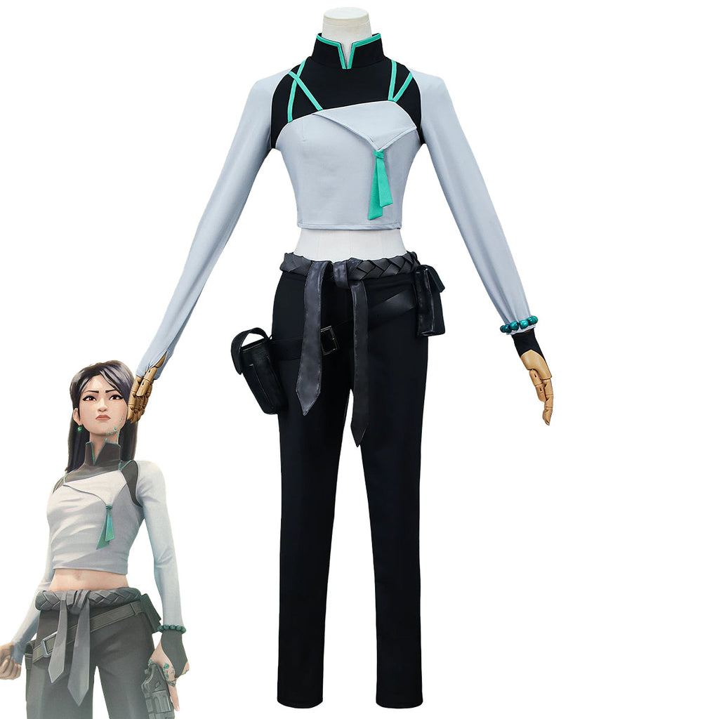 Valorant Sage New Skin Cosplay Costume