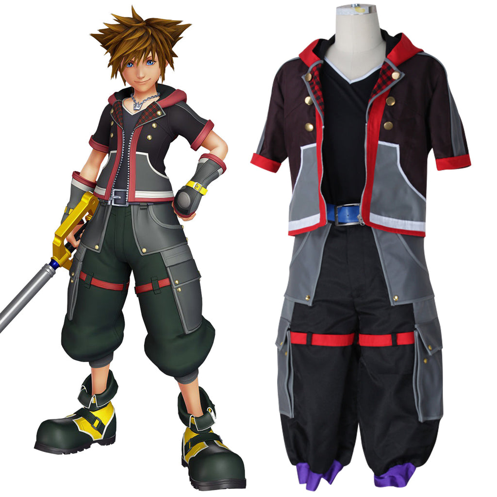 Kingdom Hearts III Sora New Edition Cosplay Costume