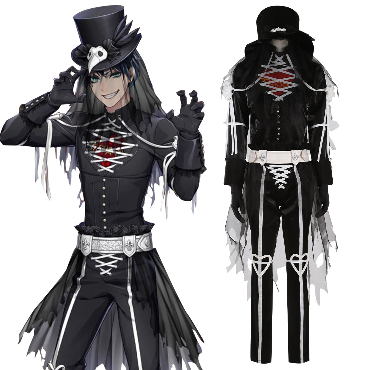 Twisted Wonderland Heartslabyul Ace Trappola Cosplay Costume