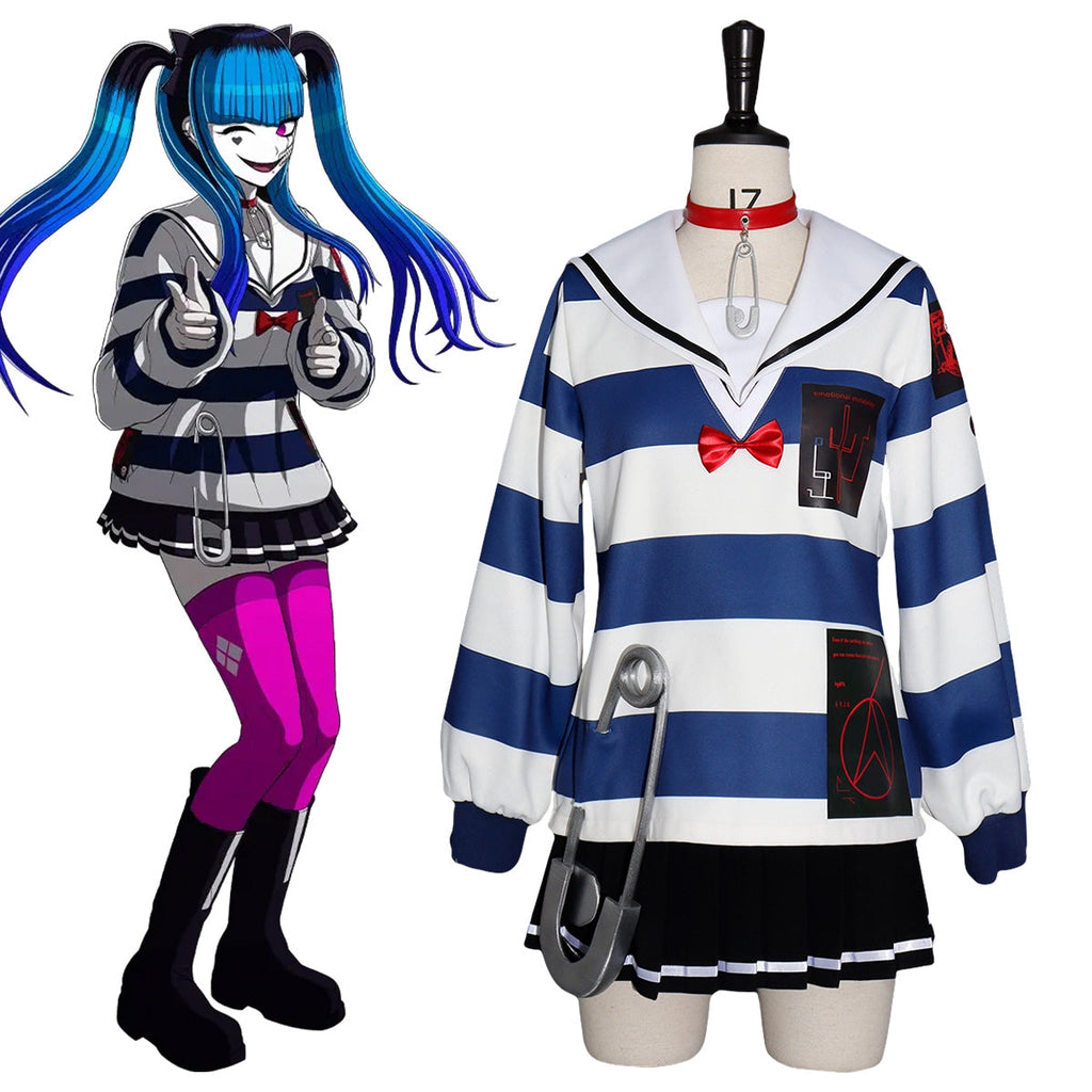 The Hundred Line Darumi Amemiya Cosplay Costume