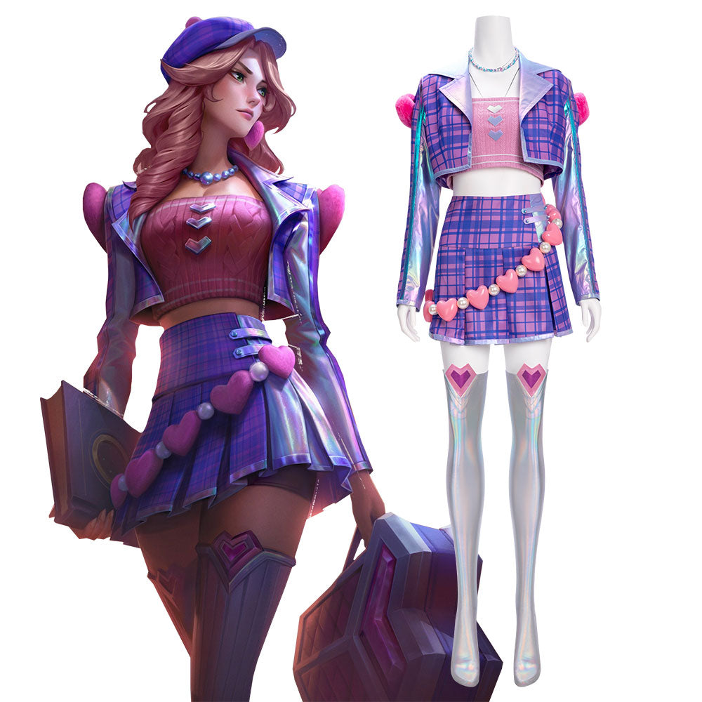 League of Legends Heartache Caitlyn Cosplay Costume