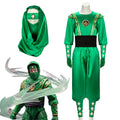 Power Rangers Green Ninjetti Ranger Green Ninja Ranger B Edition Cosplay Costume