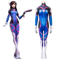Overwatch D.Va Hana Song Cosplay Jumpsuit — Jumpsuit Only