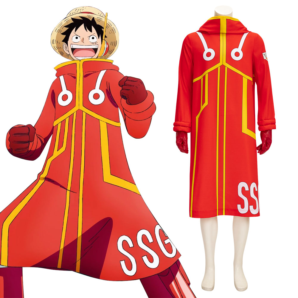 One Piece Egghead Arc Monkey D. Luffy Cosplay Costume