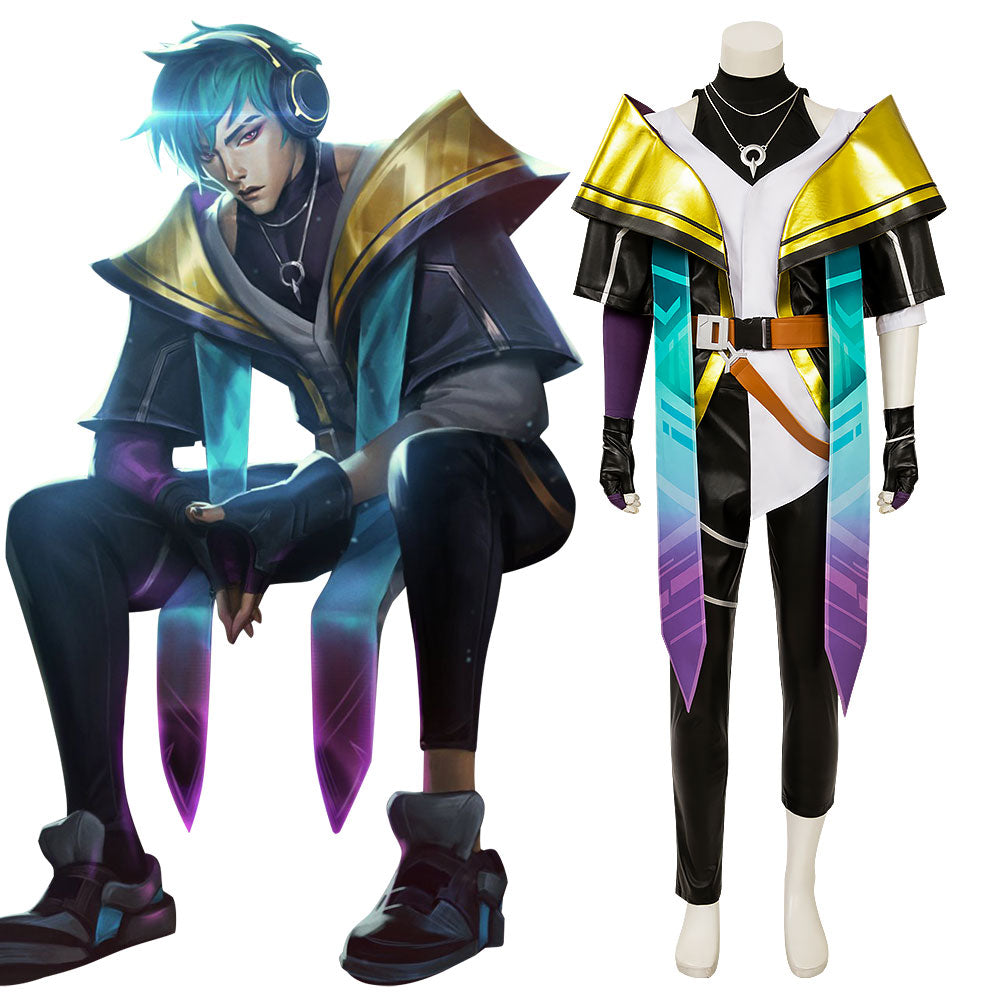 League of Legends HEARTSTEEL Aphelios Cosplay Costume