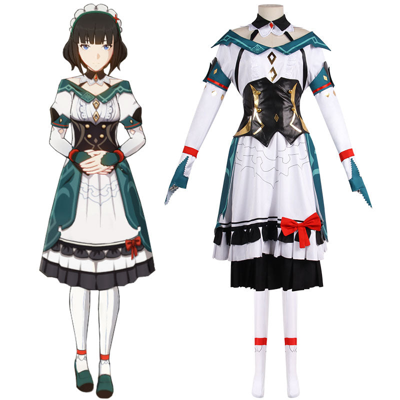Genshin Impact Katheryne Cosplay Costume