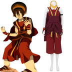 Avatar: The Last Airbender Toph Beifong Red Cosplay Costume
