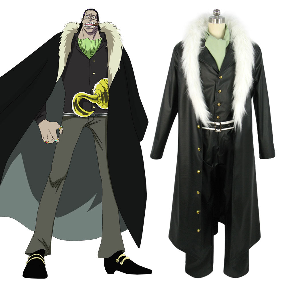 One Piece Sir Crocodile Desert King Cosplay Costume