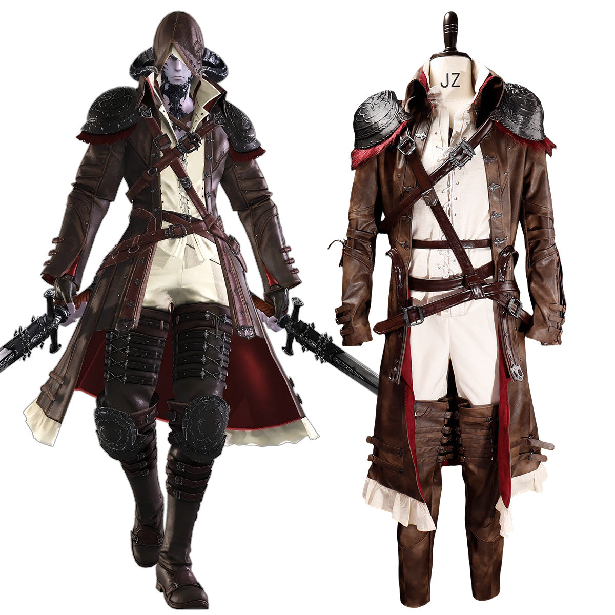 Final Fantasy XIV FF14 Version 7.0 Viper Cosplay Costume
