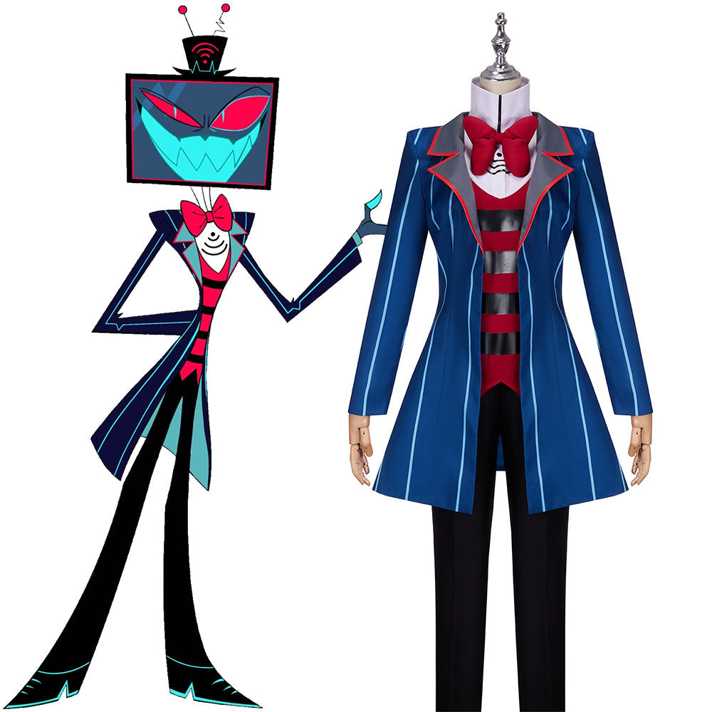 Hazbin Hotel Vox Cosplay Costume