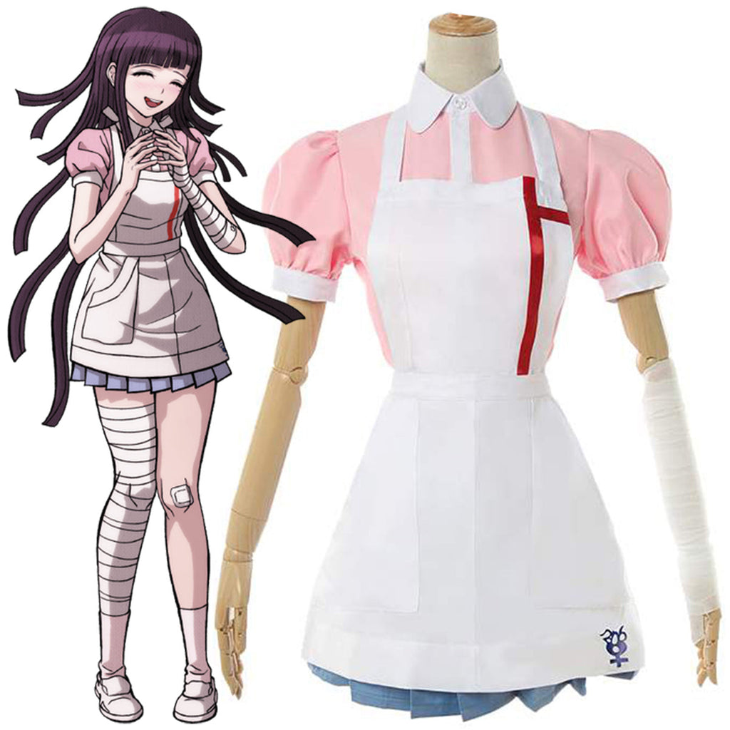 Danganronpa 2 Mikan Tsumiki Maid Cosplay Costume