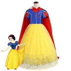 Kids Child Size Disney Snow White Princess Cosplay Costume