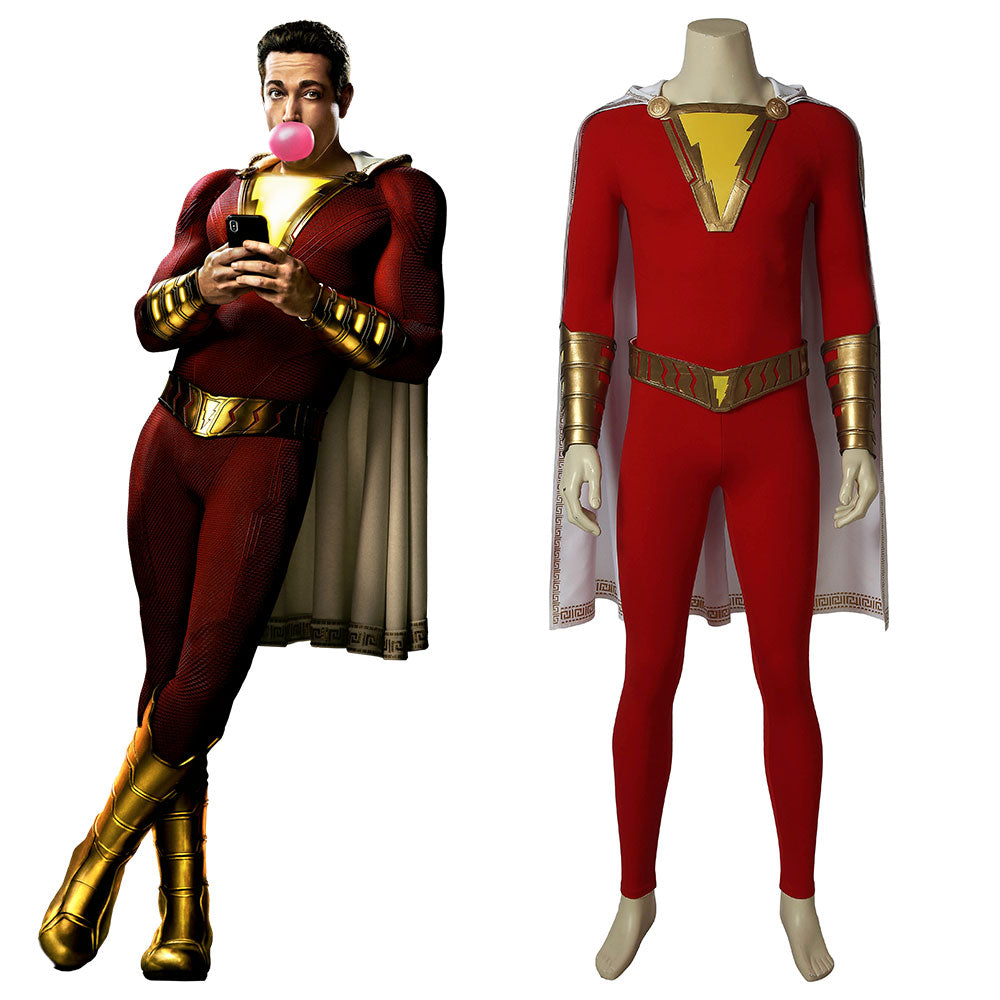 Shazam Cosplay Costume