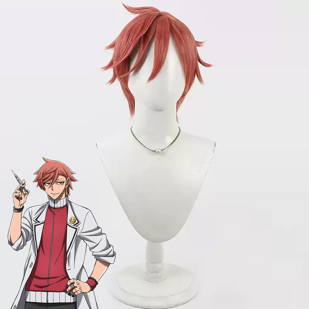 Tougen Anki Kyoya Oiranzaka Orange Cosplay Wig